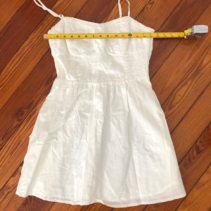 White lace babydoll dress or top